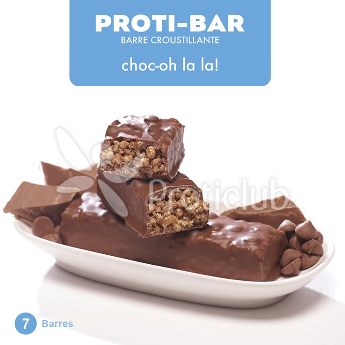 Decathlon barre protéinée chocolat caramel